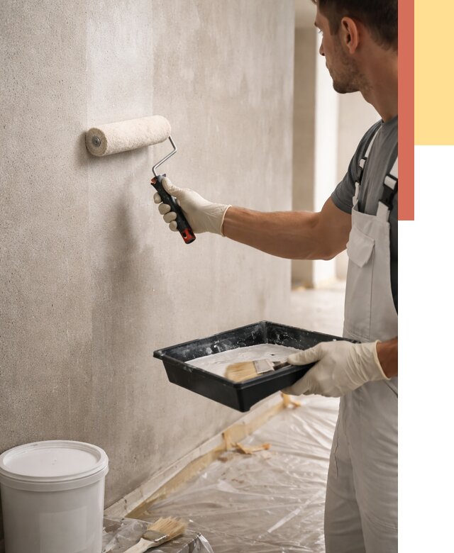 Грунтовка стен в Жигулевске от 2226 руб. м2 — быстро, недорого, с материалом | ОТДЕЛОЧНИК-Жгл