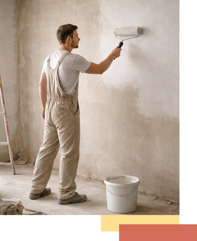 Грунтовка стен под отделку в Жигулевске профессиональным раствором