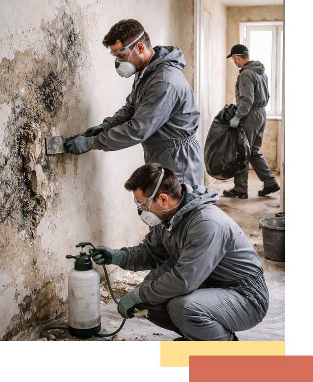 Удаление плесени со стен профессионально в Жигулевске