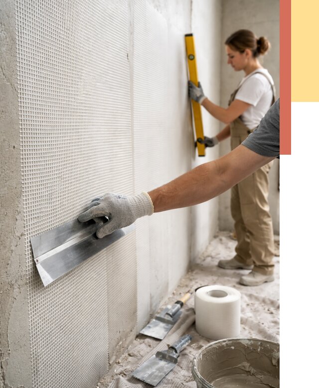 Армирование стен стеклосеткой в Жигулевске от 3238 руб. под ключ | ОТДЕЛОЧНИК-Жгл