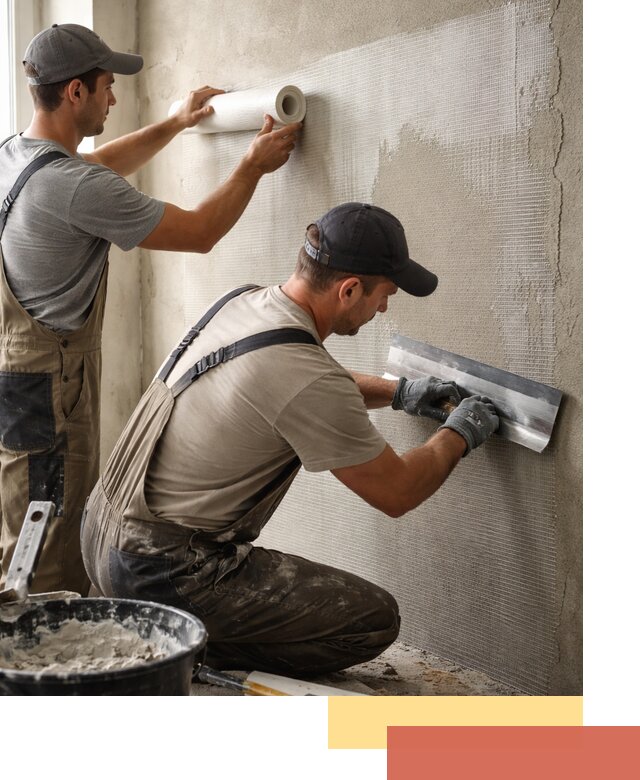 Армирование стен стеклосеткой в Жигулевске для прочной отделки