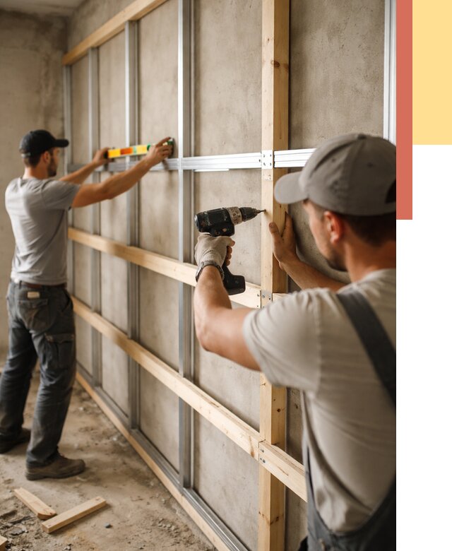 Устройство обрешетки под панели в Жигулевске от 2125 руб. — монтаж под ключ | ОТДЕЛОЧНИК-Жгл