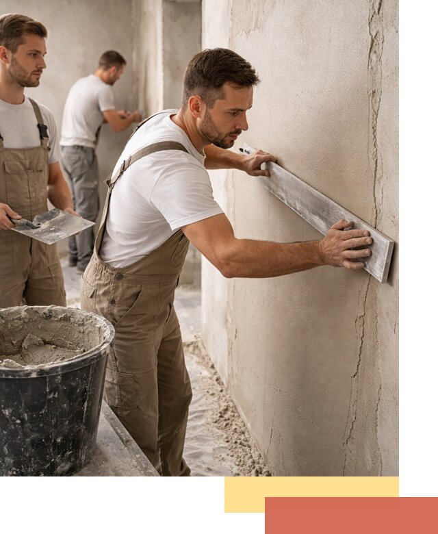 Штукатурка стен без маяков в Жигулевске быстро и качественно