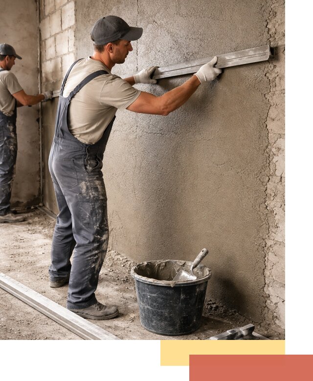 Штукатурка стен цементно-песчаная в Жигулевске профессионально