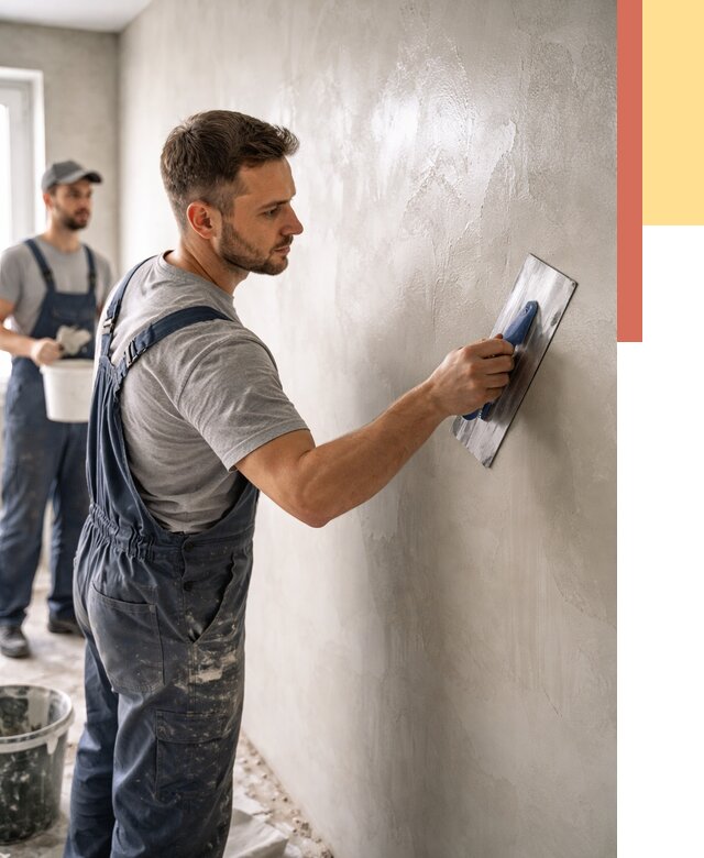 Глянцевание штукатурки стен в Жигулевске от 7589 руб. — услуги и затирка | ОТДЕЛОЧНИК-Жгл