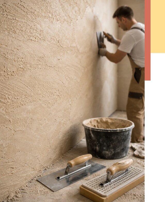 Декоративная штукатурка травертин в Жигулевске от 1821 руб/м2 — качественно и недорого | ОТДЕЛОЧНИК-Жгл