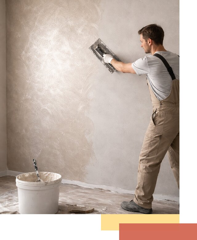 Декоративная штукатурка «Мокрый шелк» под ключ в Жигулевске