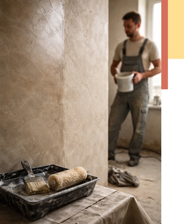 Нанесение воска на штукатурку в Жигулевске от 3542 руб. | Услуги ОТДЕЛОЧНИК-Жгл