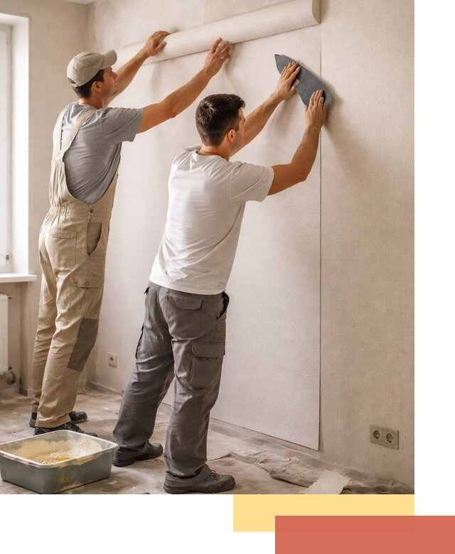 Поклейка виниловых обоев в Жигулевске профессионально и качественно