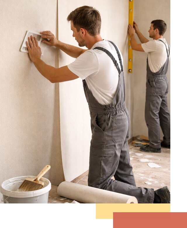 Поклейка бумажных обоев в Жигулевске качественно и недорого