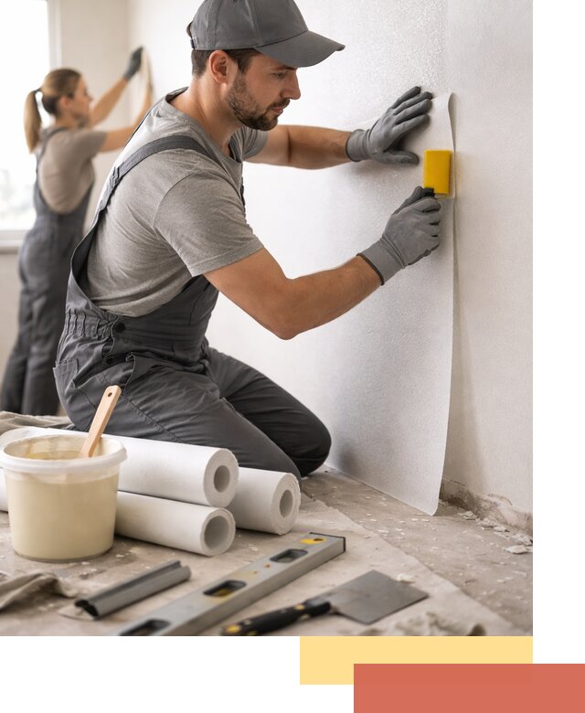 Поклейка стеклообоев профессионально в Жигулевске