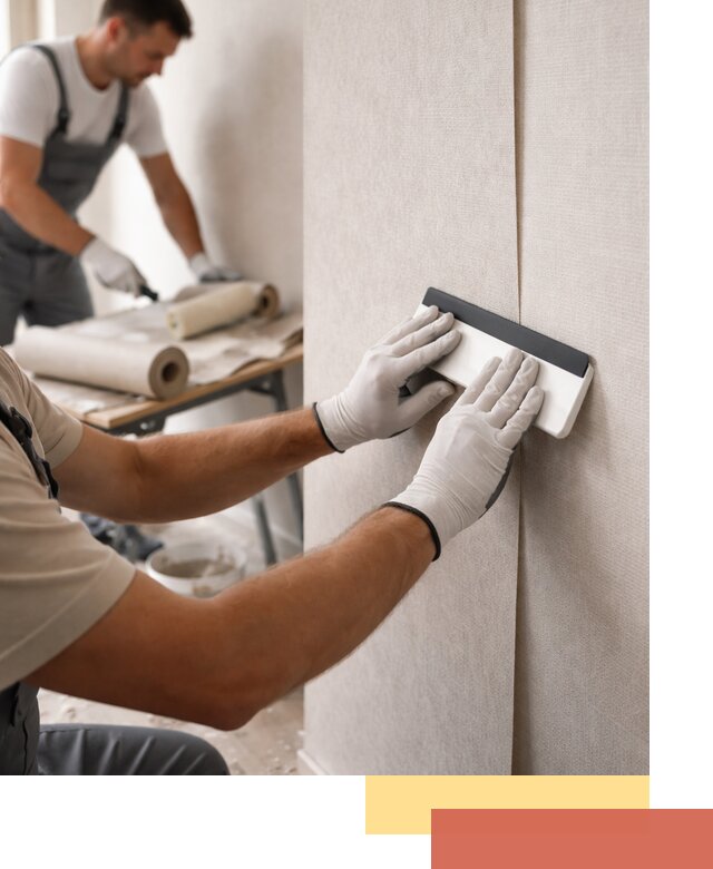 Поклейка обоев под покраску в Жигулевске профессионально и быстро