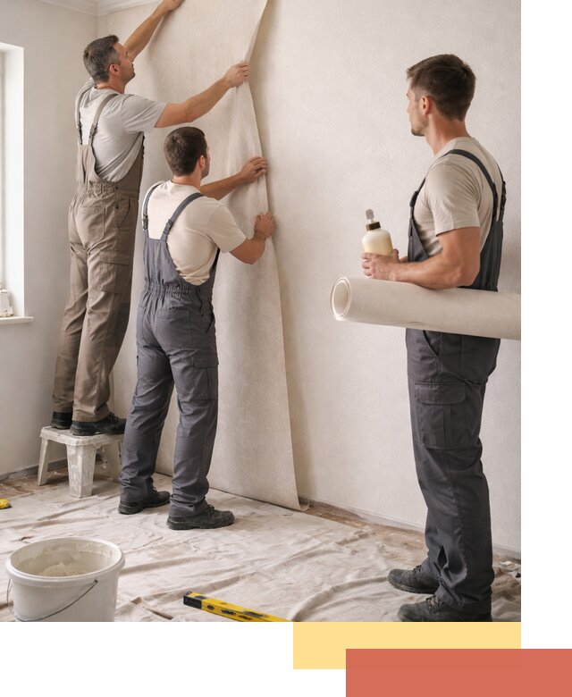 Оклейка стен обоями в Жигулевске — качественно и профессионально