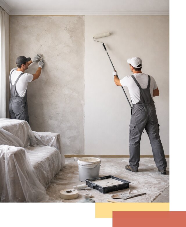 Покраска стен антивандальной краской в Жигулевске