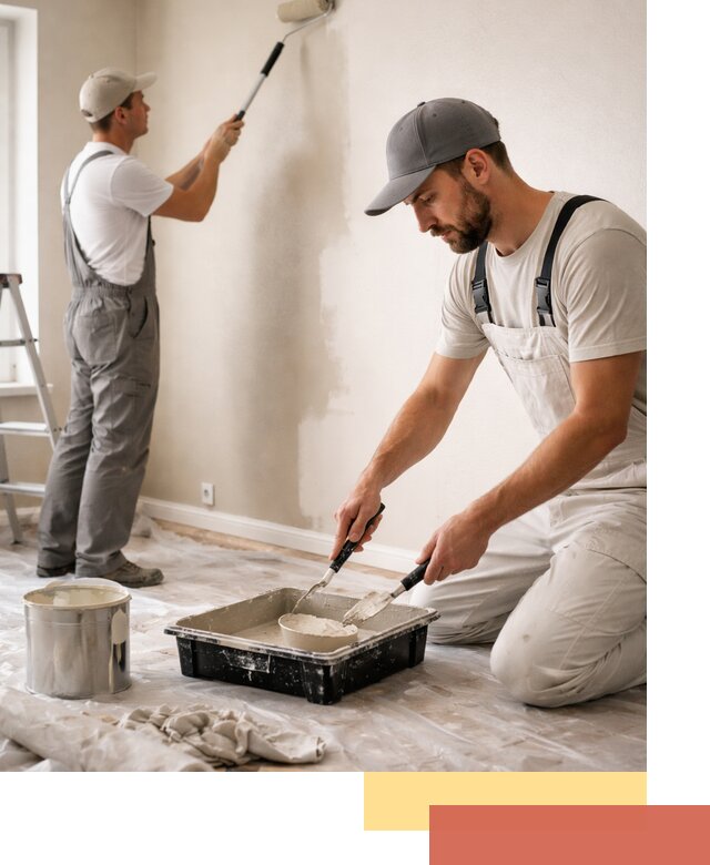 Покраска стен в квартире в Жигулевске — профессионально и аккуратно