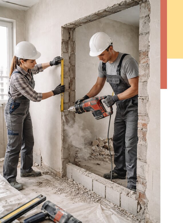 Создание проемов в стенах в Жигулевске от 6577 руб. — алмазная резка и расширение | ОТДЕЛОЧНИК-Жгл