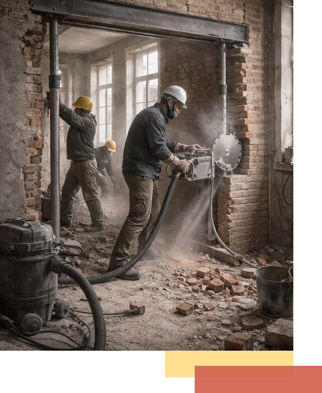 Прорезка проема в стене под дверной или оконный проем в Жигулевске