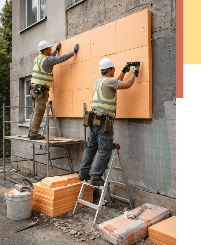 Утепление стен пеноплексом в Жигулевске от 1872 руб./м2 — быстро и недорого | ОТДЕЛОЧНИК-Жгл