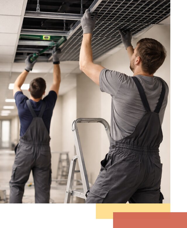 Монтаж потолка Грильято в Жигулевске: установка под ключ качественно