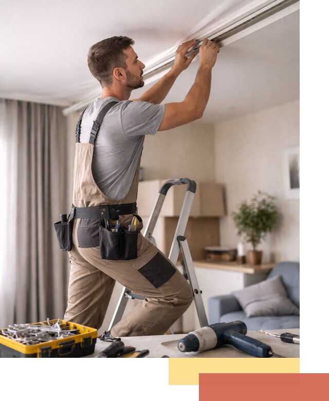 Ремонт натяжных потолков в Жигулевске — качественно и оперативно