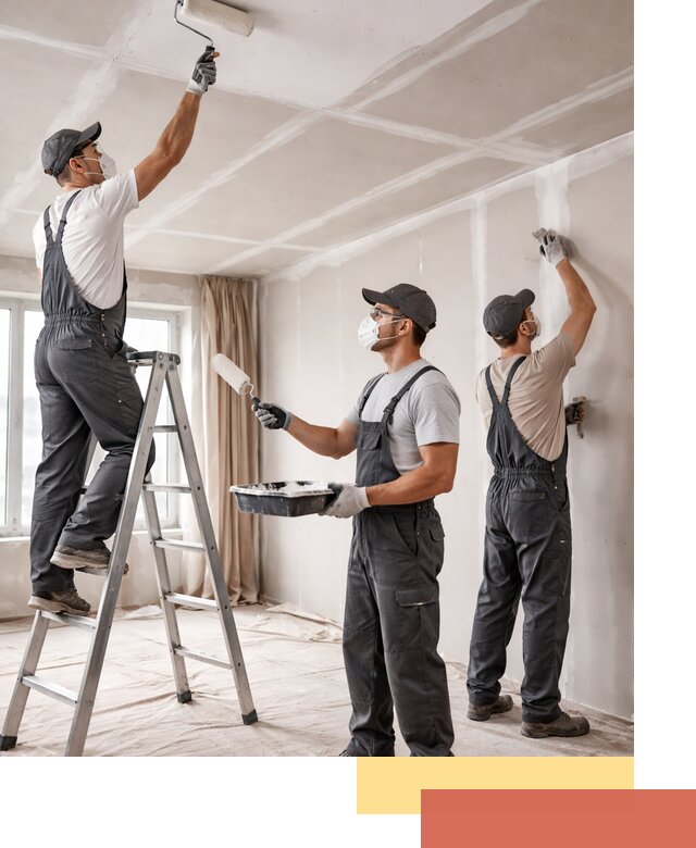 Покраска потолка из гипсокартона в Жигулевске качественно и недорого