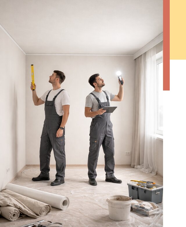 Отделка потолка в Жигулевске недорого от 759 руб/м2 | Услуги ОТДЕЛОЧНИК-Жгл