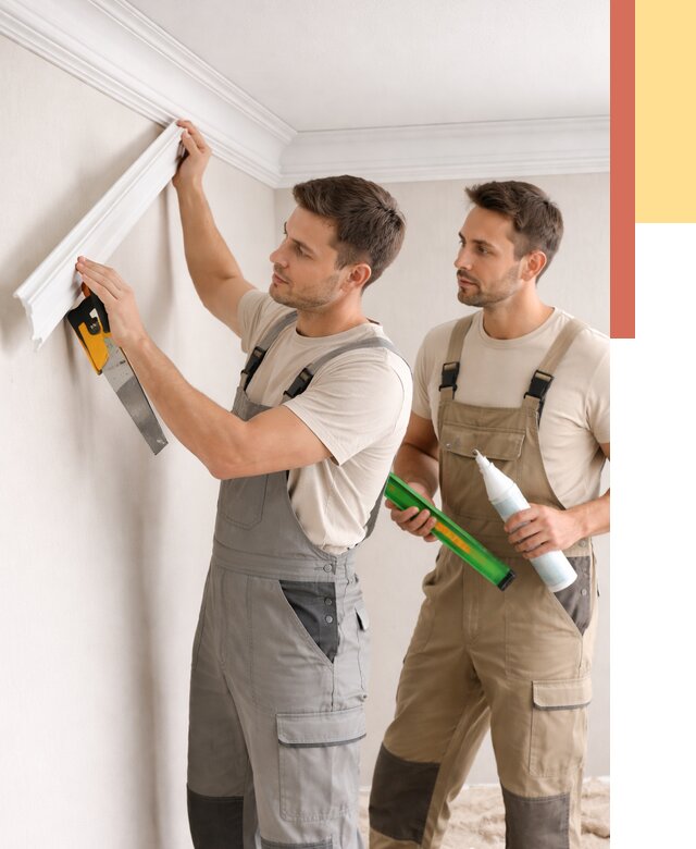 Монтаж потолочного плинтуса в Жигулевске от 2327 руб. — быстро и недорого | ОТДЕЛОЧНИК-Жгл