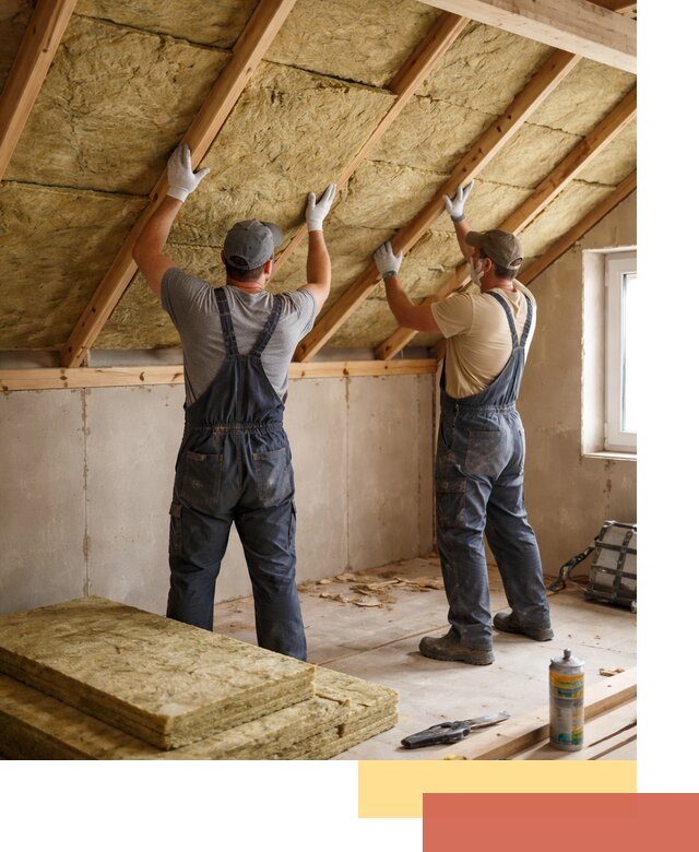 Утепление потолка минеральной ватой в Жигулевске