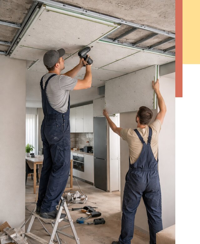 Шумоизоляция потолка панелями зипс в Жигулевске от 1872 руб. под ключ | ОТДЕЛОЧНИК-Жгл